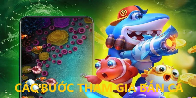 Ngư dân thực hiện 3 bước tham gia bắn cá HB88