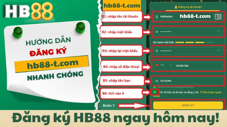 Bắt đầu hành trình phát tài tại HB88!